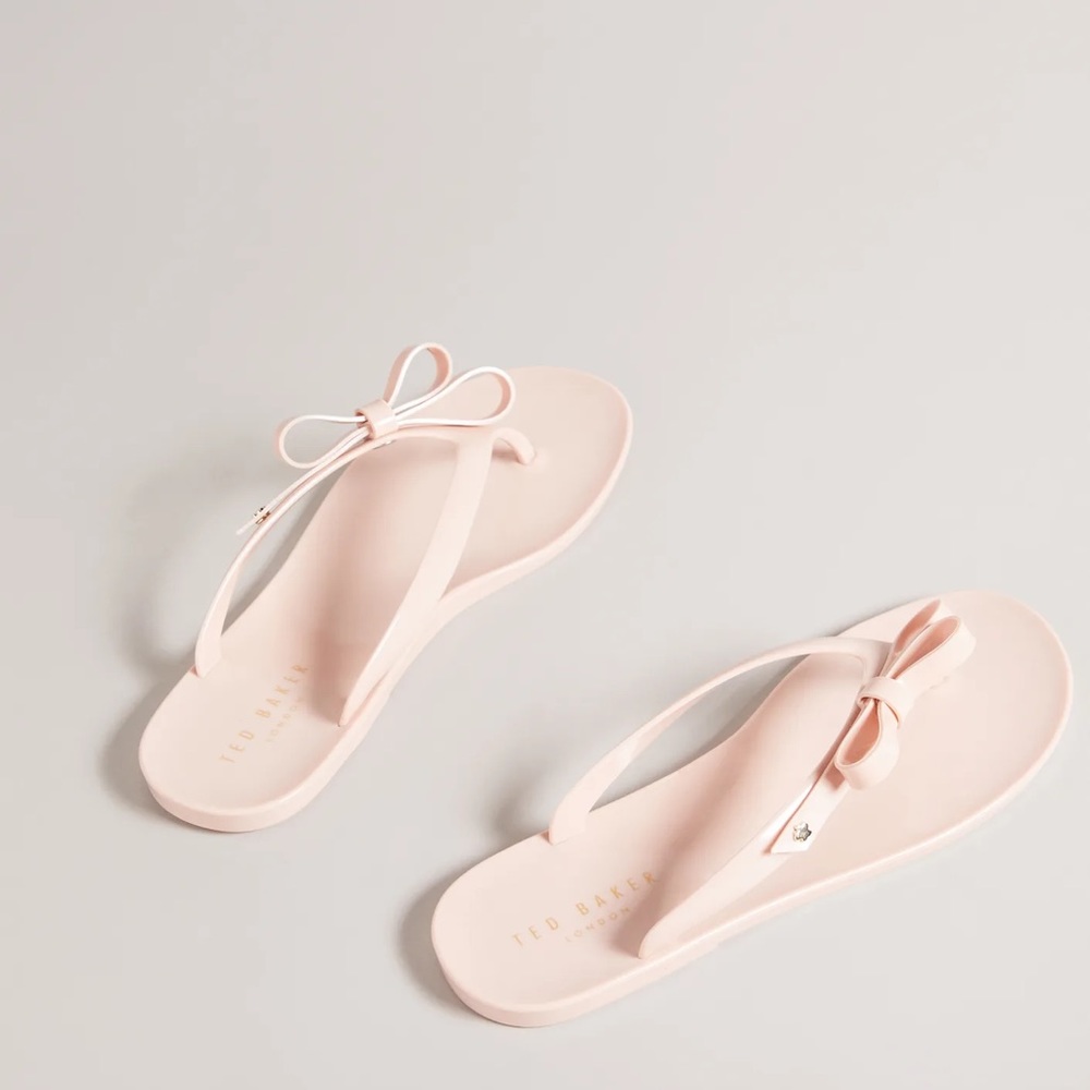 Ted baker pink flip flops - BRAND NEW!